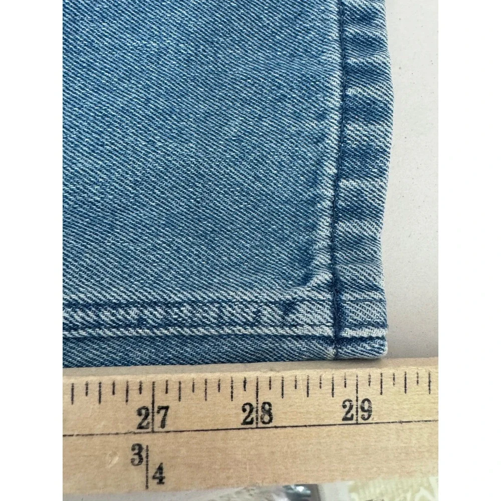 Vans Curbside jeans sz 28‎ Blue Wide Leg High Rise Carpenter Jeans